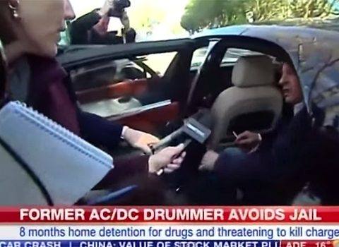 AC/DC drummer Phil Rudd back in jail — caught with prostitutes