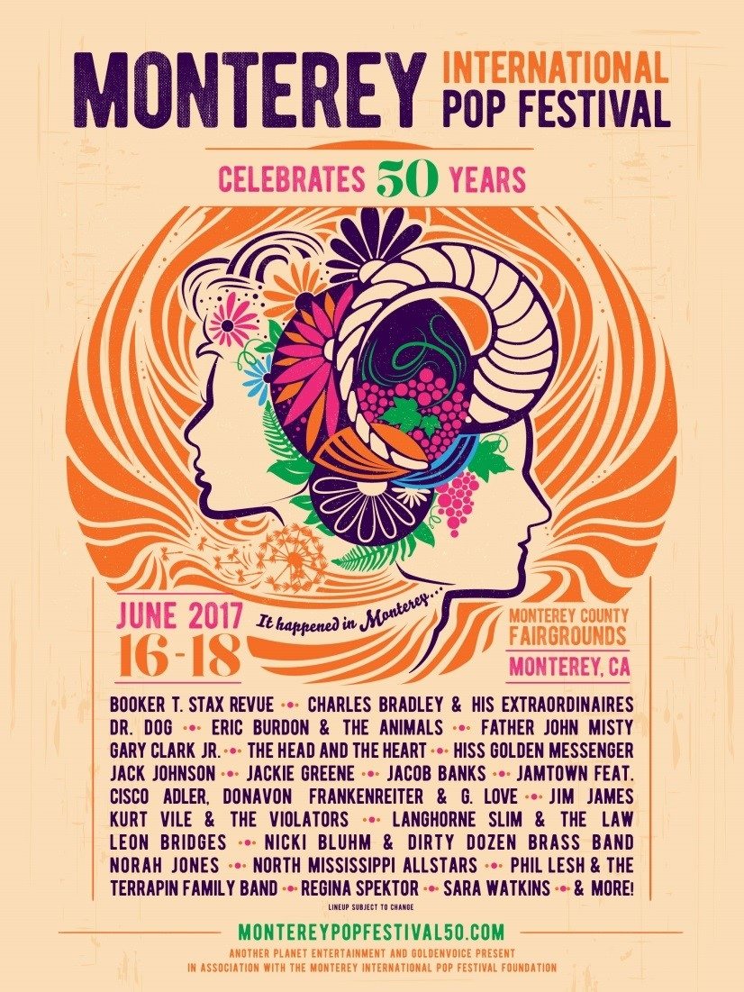 Monterey Pop Festival 2017 Poster