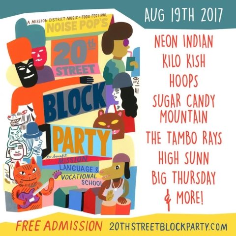 Noise Pop Block Party - Music in SF