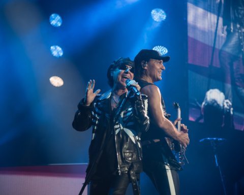 Scorpions played the Oracle Arena in Oakland