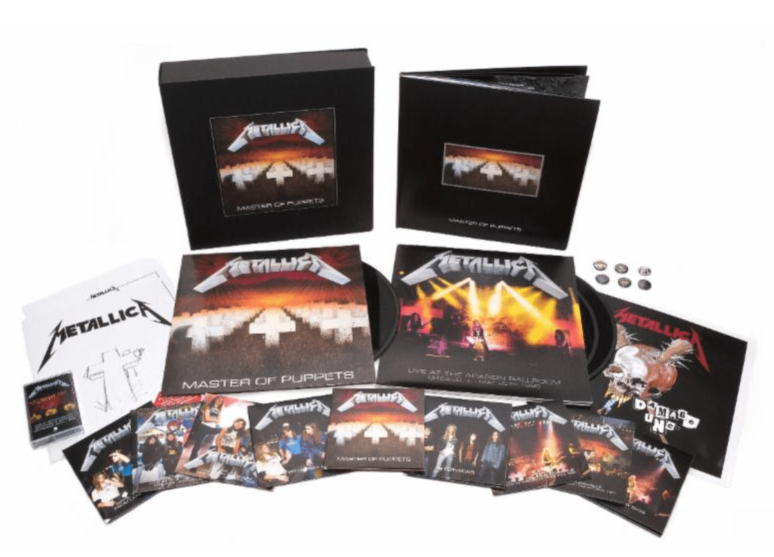 Metallica Reissues Remastered Version of Master of Puppets Music in SF